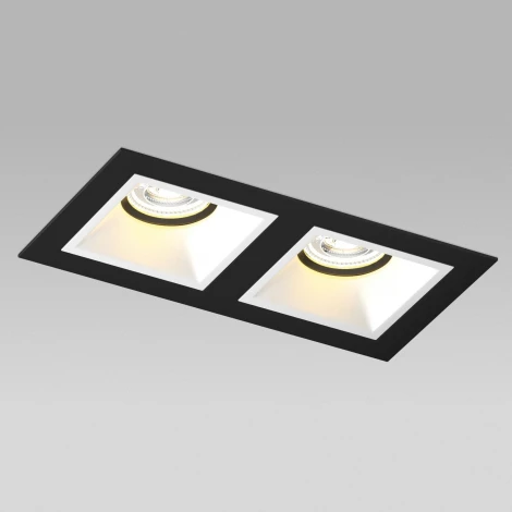 Встраиваемый светильник под LED модуль/ламп МR16 Lightstar Domino D5270606BMOD (220V)