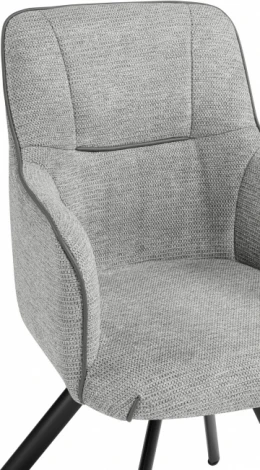 Стул на металлокаркасе Woodville Elis gray / dark gray / black арт.15839