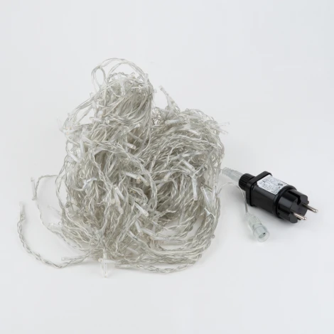 Занавес светодиодный с эффектом мерцания, 3х2м. 264 светодиода, белый свет Uniel ULD-C3020-264/TTK WHITE IP44