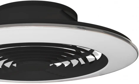 Потолочная люстра светодиодная с вентилятором с пультом и управлением смартфоном регулировкой цветовой температуры и яркости Alisio 7492 (220V, круглые)