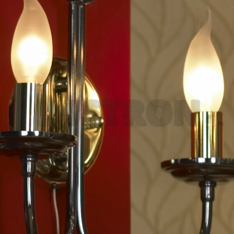 Бра Lussole Todi LSA-4611-02 (220V, подсвечник, свеча, IP21)