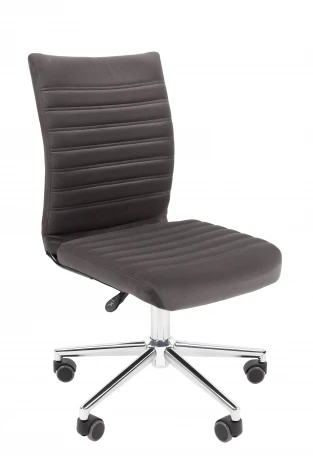 Офисное кресло Chairman 033 Россия ткань велюр T-55 серый