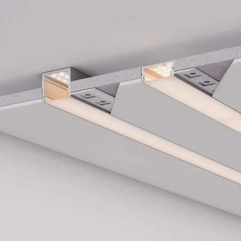 Профиль FANTOM-W20-H10-3000 ANOD (Arlight, Алюминий) 062556