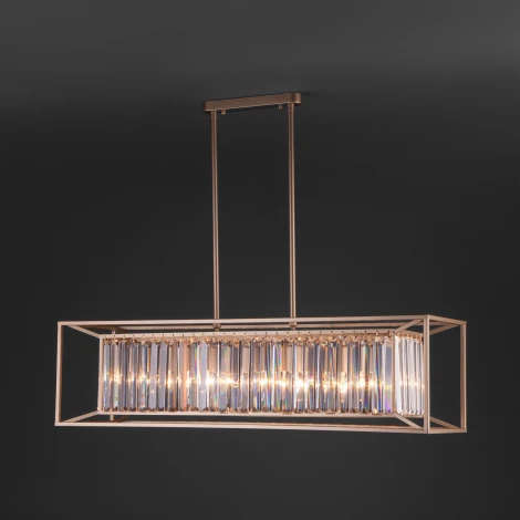 Подвесной светильник Bogate's Vegas 299/6 шампань Strotkis