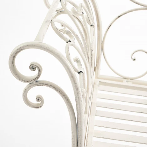Скамья Secret de Maison BEAUJOLAIS (mod. PL08-8574) белый антик (antique white) (металл)