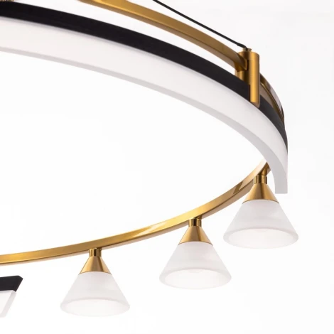 Подвесной светильник ярусный светодиодный Citilux Helly CL211092 (220V, на проводе, кольцо)