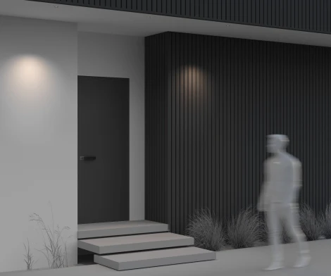 Потолочный светильник LED уличный под гипсокартон IP65 Maytoni Grit O501DL-L5B3K (220V, круглые)