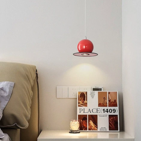 Подвесной светильник Lightera Attabad LE122L-15R (LED, 220V, на проводе, шар)