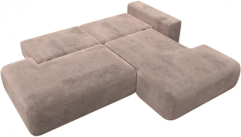 Диван угловой Лига-036 НПБ Модерн правый угол Лига Диванов (Велюр) арт.127775