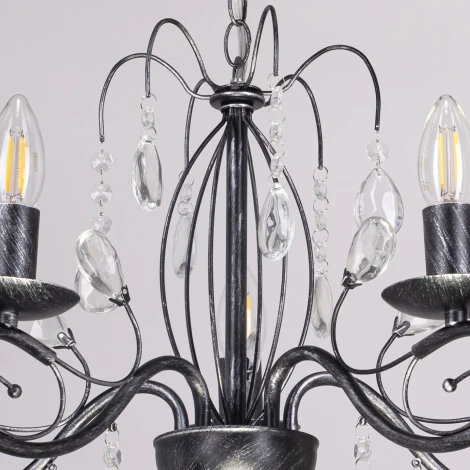 Подвесная люстра De City Лада 442010605 (220V, подвески, на цепи, подсвечник, свеча)