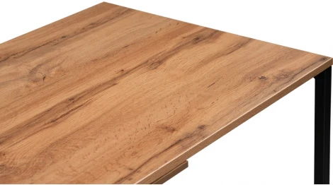 Письменный стол Notta Клер Лофт дуб вотан / черный матовый 489687