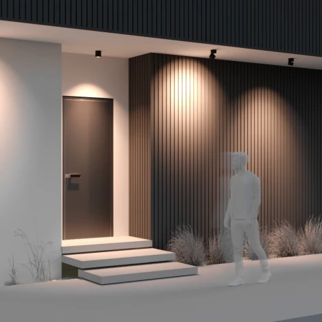 Уличный потолочный светильник Maytoni Spin O310CL-L12GF3K