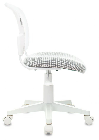 Кресло детское CH-W296NX белый TW-15 гусин.лапка Morris-1 сетка/ткань крестов. пластик Бюрократ CH CH-W296NX/GF-LT