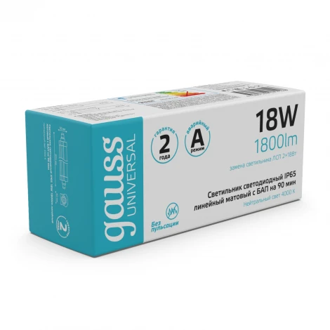 Настенно-потолочный светильник светодиодный Gauss 843424218A