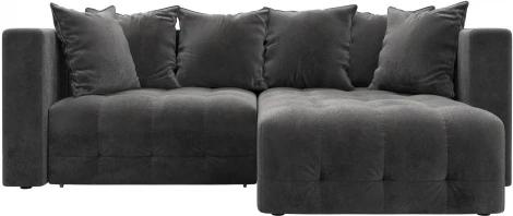 Диван угловой Лига-052 НПБ угол универсальный Лига Диванов (Велюр) арт.128799