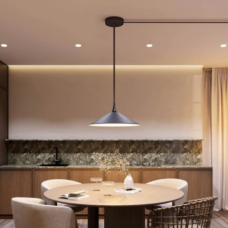 Трековый светильник светодиодный ART-INBELT-WOK-R580-20W Day4000-MIX (BK, 110 deg, 48V, DALI) (Arlight, IP20 Металл) 051190