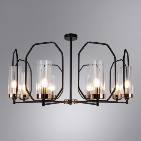 Потолочная люстра Arte Lamp Celaeno A7004PL-8BK