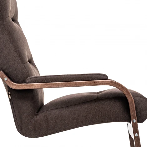 Кресло Leset Оскар (Фанера,Шпон березы/Рогожка) Leset арт.2500000057540