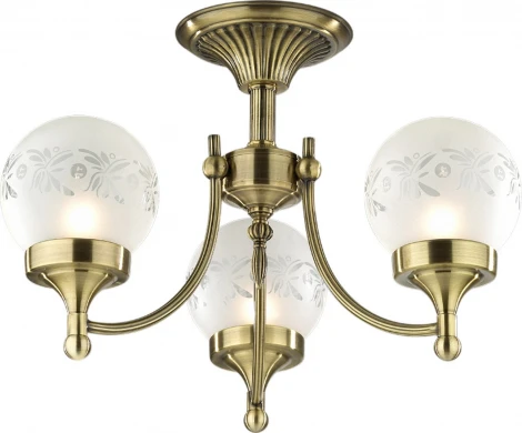 Потолочная люстра N-Light 141 141-03-53 бронза