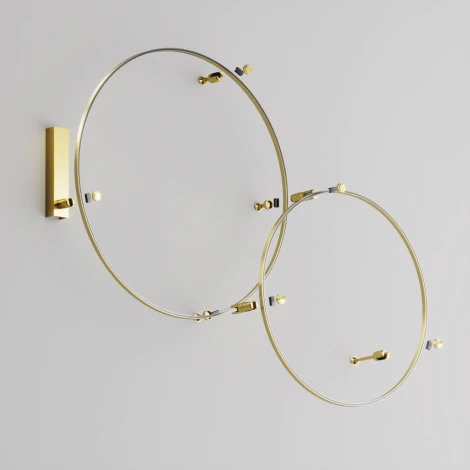 Шинопровод магнитный Flarity круглый латунь 65 см Maytoni Busbar trunkings Flarity TRX154-R-D650-BS (24V)