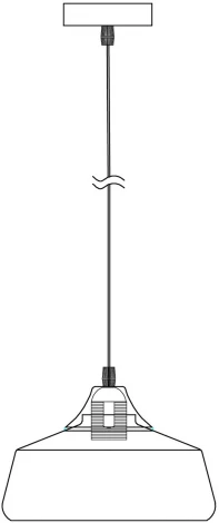 Подвесной светильник Jiffy FR5188PL-01B (220V, на проводе)