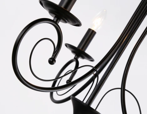 Подвесная люстра Ambrella Modern TR9606 (220V, на цепи, подсвечник, свеча)