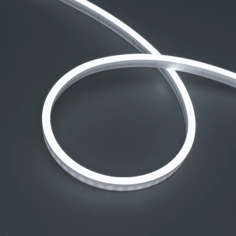 Светодиодная лента герметичная WAVE-SIDE-PU-A120-06x12mm 24V White5700 (8 W/m, IP68, 1m, wire x1) (Arlight, Вывод прямой) 052583