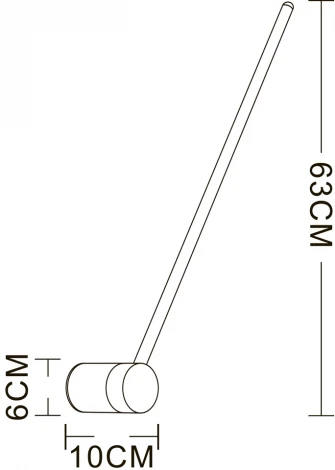 Бра Arte Lamp Polis A2027AP-1CC