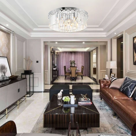 Потолочная люстра хрустальная на штанге Arte Milano Sorrento-8909 378909/8/50/580 CR (220V)