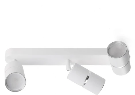 Спот настенно-потолочный Feron ML1863 ZEN 48646 GU10, белый, хром (220V)