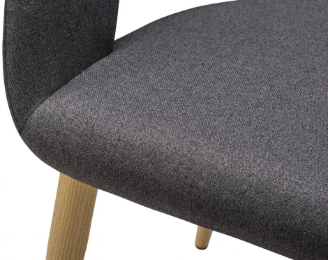 Стул R-Home Hugs Тм.Сер/Натур. Дуб