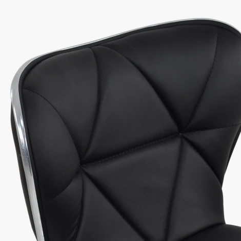 Стул барный Serenity Echo Hesby Экокожа/Черный арт.HSBI_B002_black