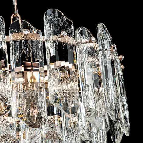 Подвесная люстра хрустальная Modelux MODELUX ML.7083.6 GD
