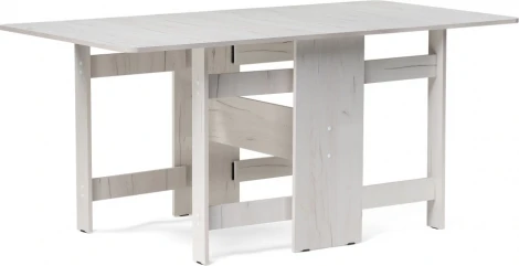 Стол деревянный Woodville Йентель 170х85х76 дуб крафт белый