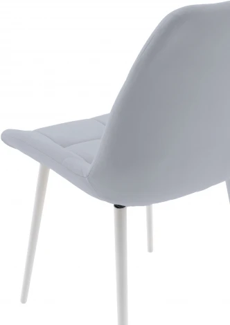 Стул Stool Group Флекс N светло-серый белые ножки арт.УТ000041307