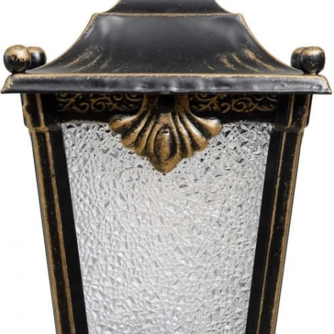Наземный фонарь Кузнечное дело Квадро 26-001-ЧЗ (220V, ковка, под старину, IP54)