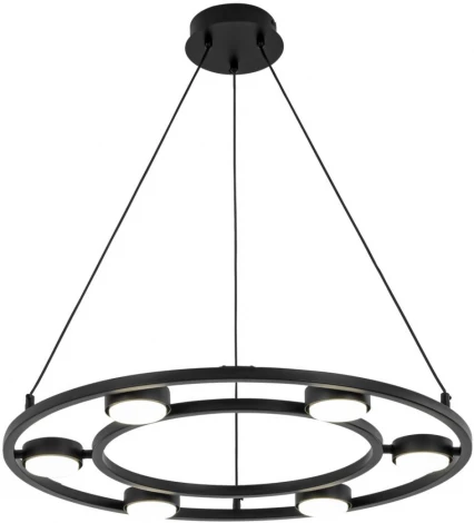 Подвесной светильник Lumion Torina 8340/6 черный, металл GX53 LED 6*7W 220V (на тросе)