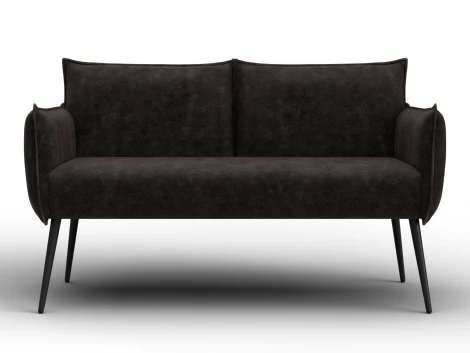 Диван прямой Лига-083 (Фанера/Металл/Велюр/Коричневый) Лига Диванов 131079