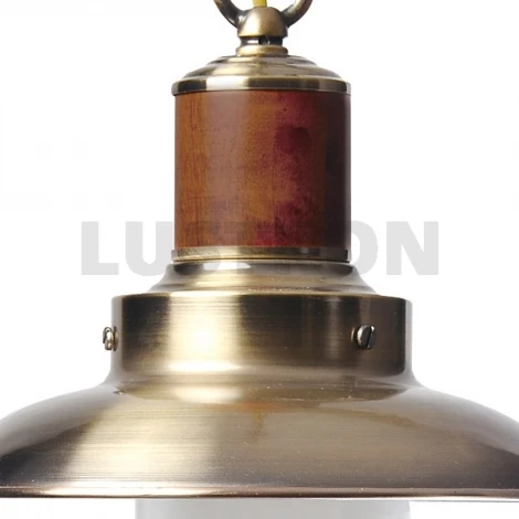 Подвесной светильник N-Light 846 846-01-06 красное дерево+бронза