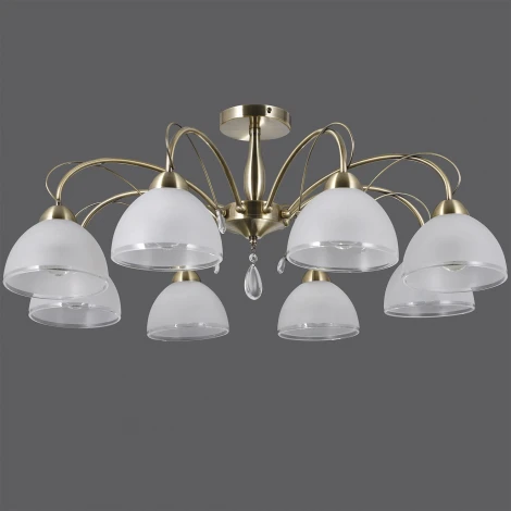 Потолочная люстра на штанге ILLUMICO IL0506-8CSQ-25AB ELITE