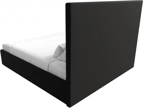 Кровать интерьерная Афродита 200 (Черный/Микровельвет) Лига Диванов арт.120618