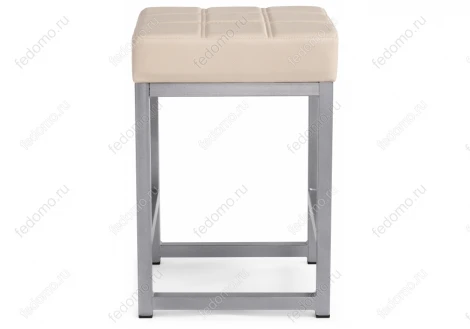 Табурет Woodville Khurkroks ваниль в крапинку / светлый мусс 459669