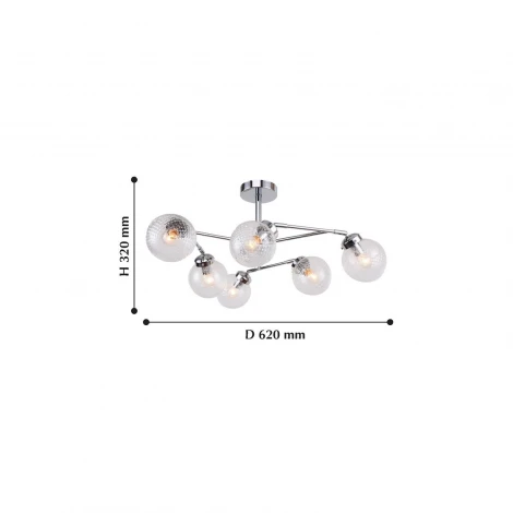 Потолочная люстра F-Promo Atomorum 2195-8U