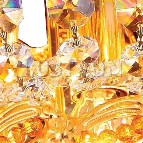 Потолочная люстра Arte Lamp Corona A5003PL-7GO