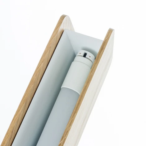 Подвесной линейный светильник с выключателем Nowodvorski Oslo Led 90 Oak 7520 (220V, на тросе)