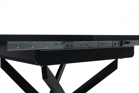 Стол Андромеда D100, Черный/Мрамор, Мир стульев