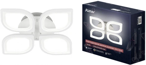 Потолочная люстра светодиодная с ДУ Ritter Veroli 52030 6