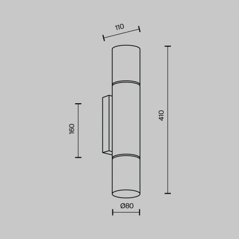 Бра светодиодное Modelux MODESTYLE MS.106.400 BS