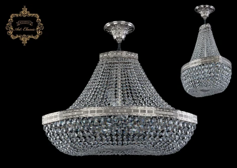 Потолочная люстра на штанге Art Classic 21.11 21.113.H1.70SP.Ni