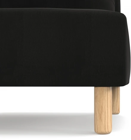 Кресло Arsko Свельд черная рогожка